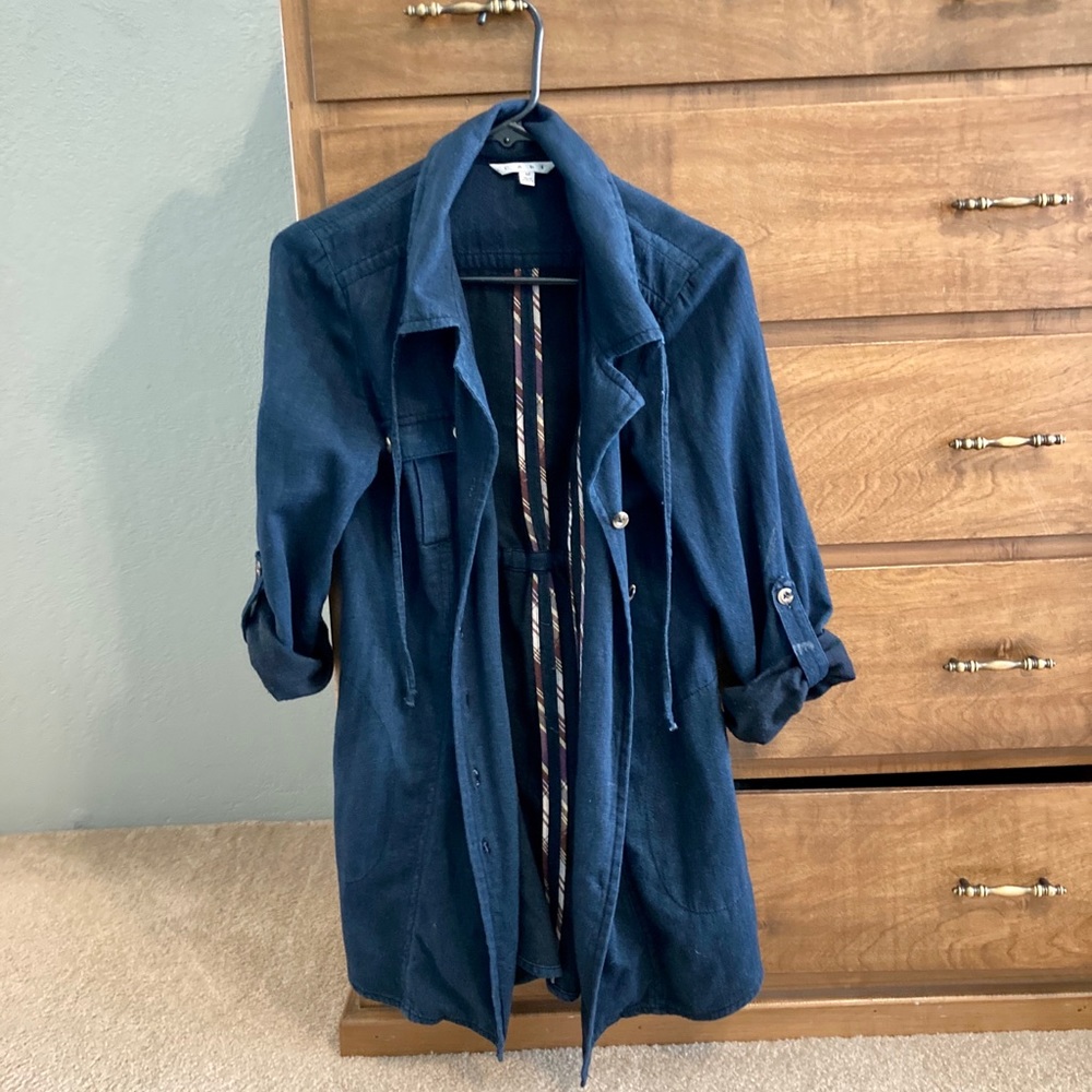 CAbi jacket. Navy blue, size medium.